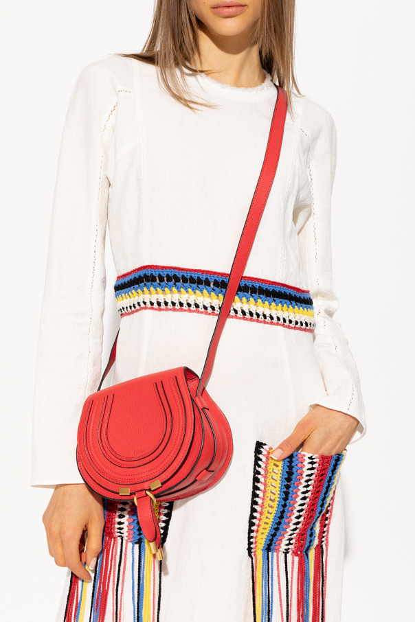 Chloe marcie bag online red